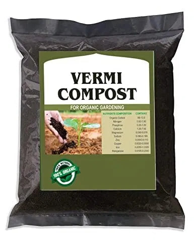 Vermicompost Fertilizer for Plants (Pack of 1)